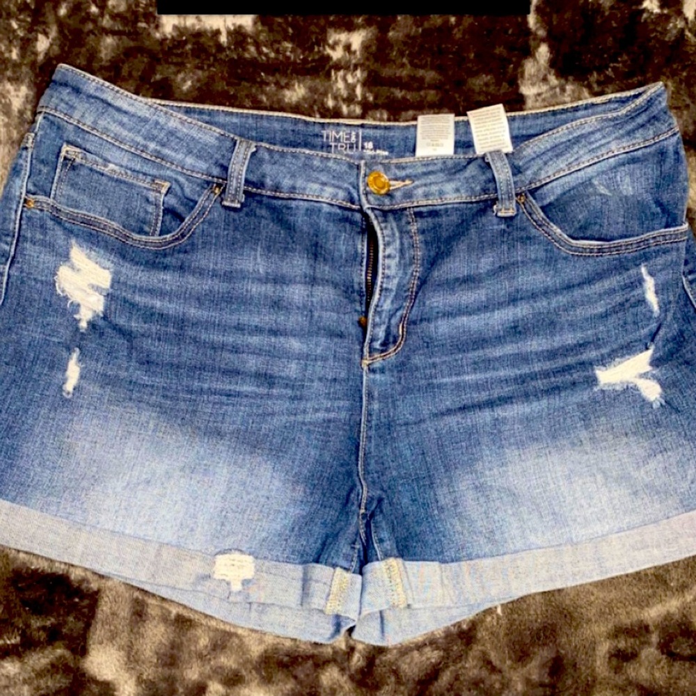 Time and tru size 18 shorts